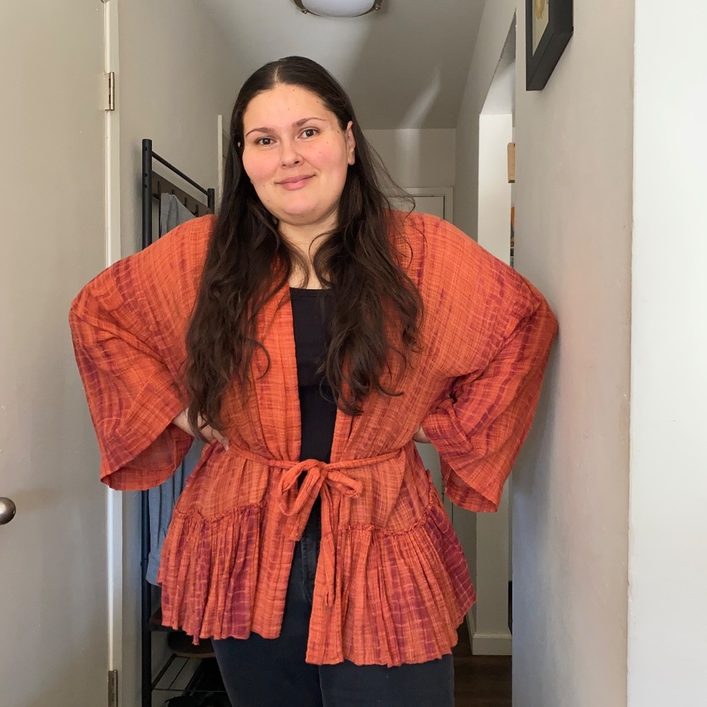 Free People Tie-Dye Kimono - Picture 2 of 5